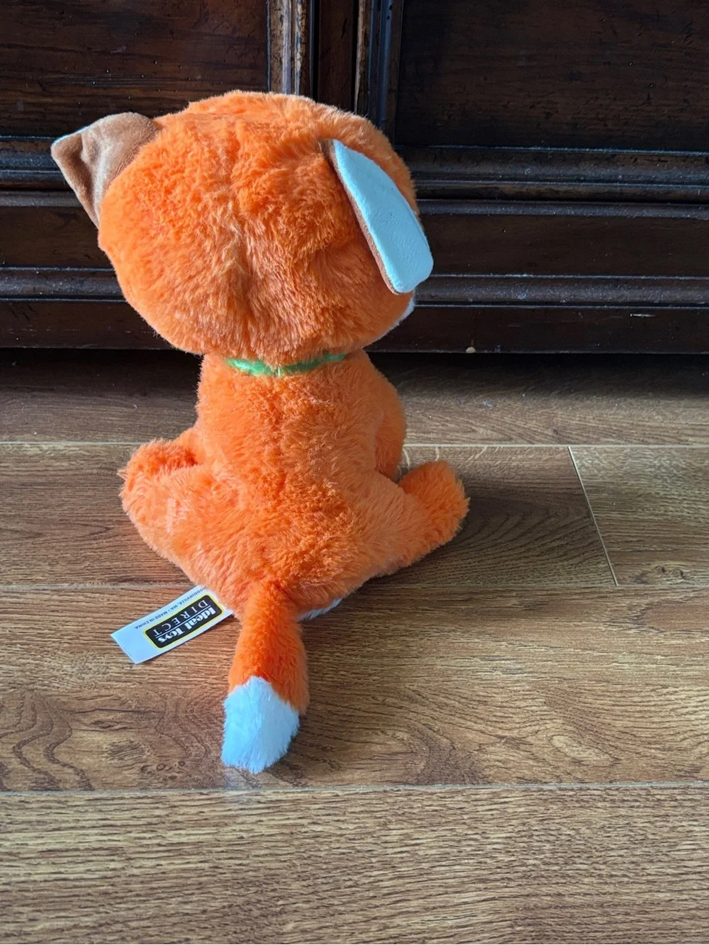 Plush Orange Fox Stuffed Animal - Soft Cuddly Kids Toy